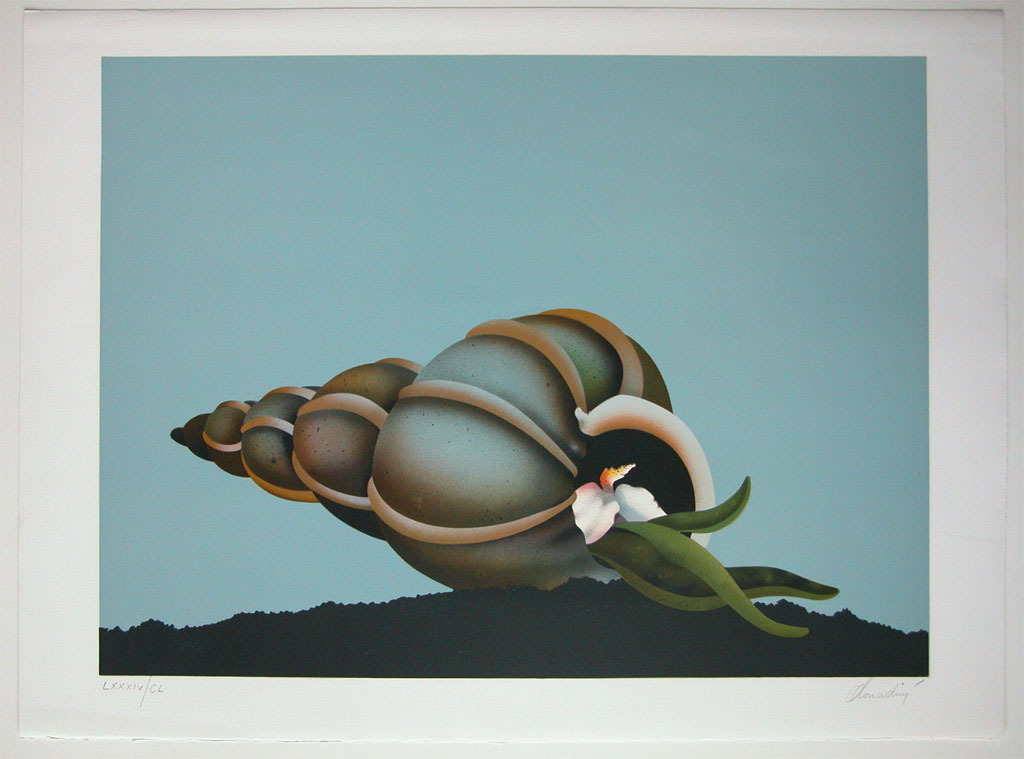 DONADINI, originele litho - La Coquille - handgesigneerd kopen? Bied vanaf 20!