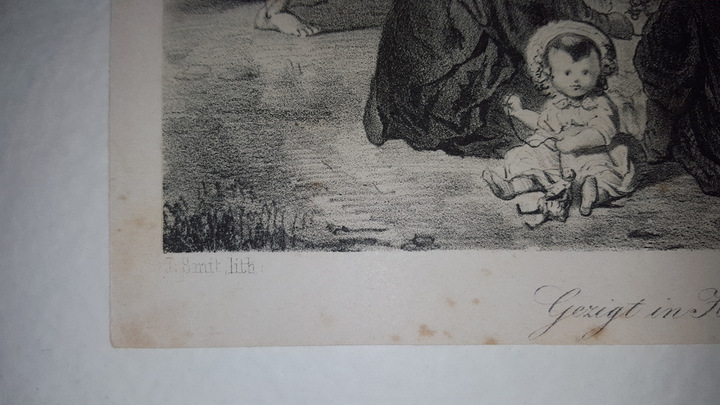 J.G. Smits - litho, gezigt in de Hong-kong (de parade plaats) kopen? Bied vanaf 19!