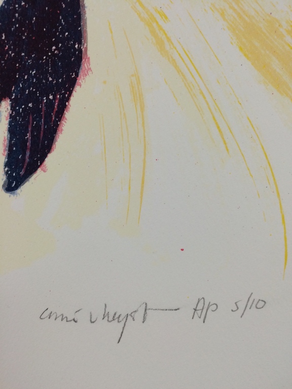 Corrie van Heyst: zeefdruk " vrouw " kopen? Bied vanaf 50!