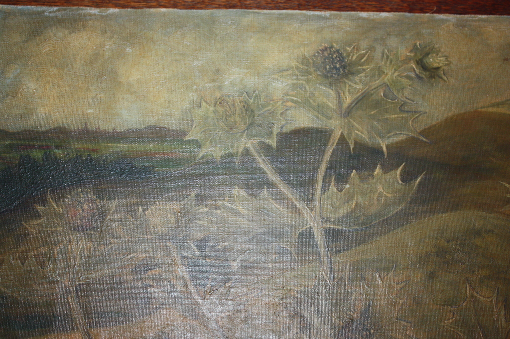 Distel 19e eeuws mogelijk van Gogh of tijdgenoot kopen? Bied vanaf 1!
