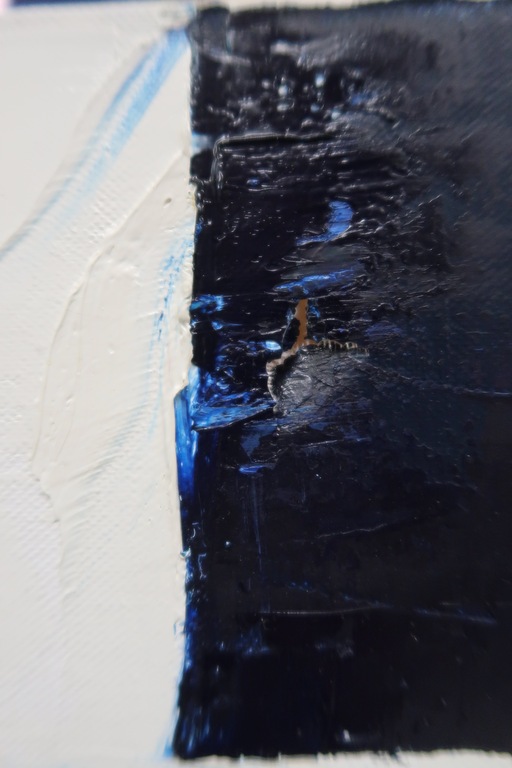 Herman Jan Bosch: Gemengde techniek op doek, Liaisons Rouge et Bleu (Groot) kopen? Bied vanaf 1!