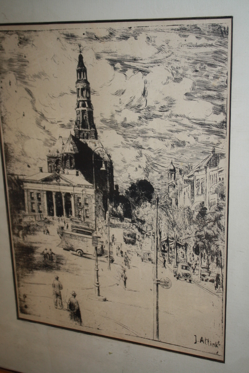 STADSGEZICHT GRONINGEN  - JAN ALTINK groninger ploeg kopen? Bied vanaf 235!