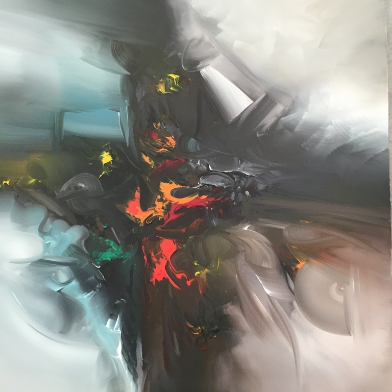 Gena Genadyj    acryl op 3 D Doek    kopen? Bied vanaf 75!