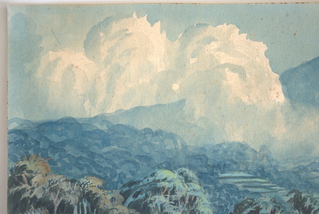 onbekend gesigneerde gouache - Indonesië jaren 40 kopen? Bied vanaf 1!