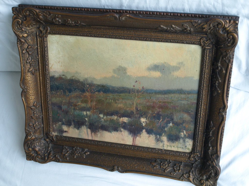 Jacques (“Arie”) Witjens : Olieverf op paneel – Otamendi – Ingelijst- ca 1930  kopen? Bied vanaf 1!