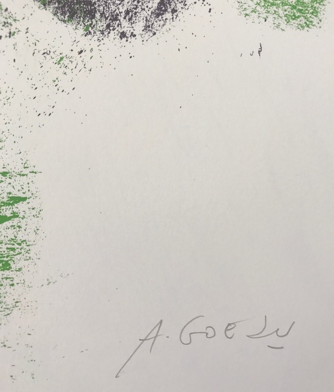 André Goezu - Gesigneerde zeefdruk - Oplage van 100 kopen? Bied vanaf 1!