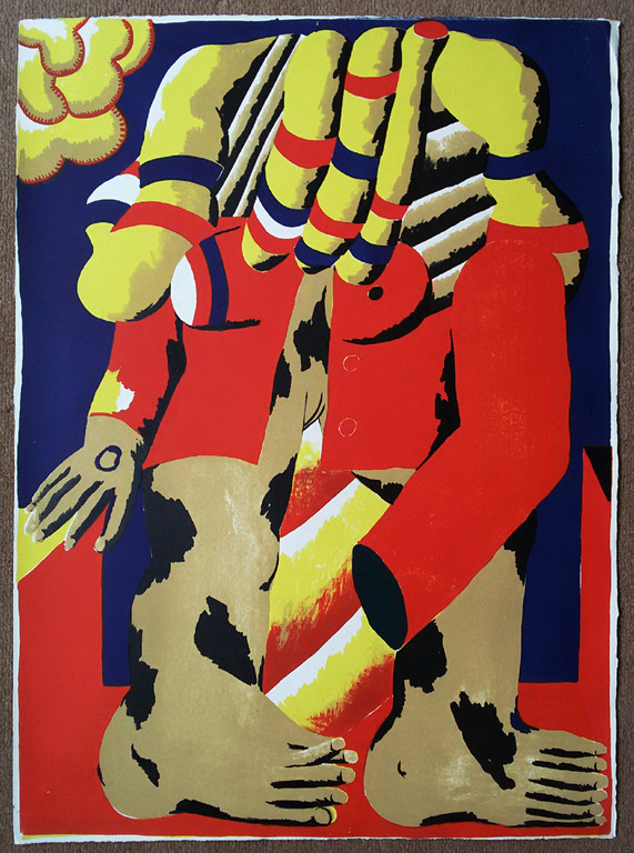 Horst Antes - Amsterdammer, litho kopen? Bied vanaf 150!