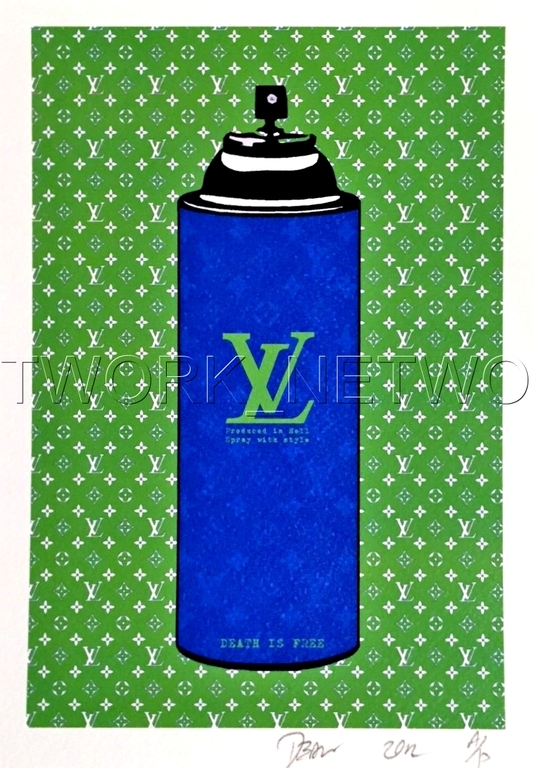 DEATH NYC "Color Spray G" - n° A/P - Signed with COA (Edition Artist Proof) kopen? Bied vanaf 1!