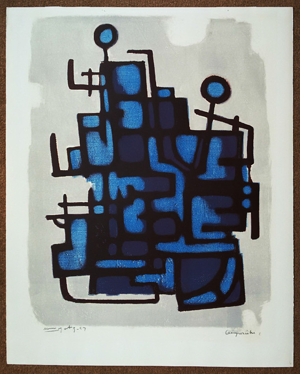 Wim Motz - Compositie, litho kopen? Bied vanaf 95!