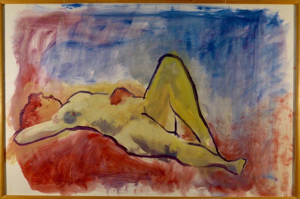 liggend naakt, 1990 kopen? Bied vanaf 1!