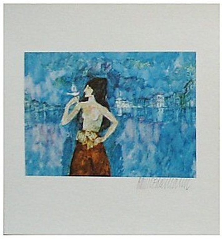 Hanno Edelmann: Lithografie, Motiv II kopen? Bied vanaf 5!