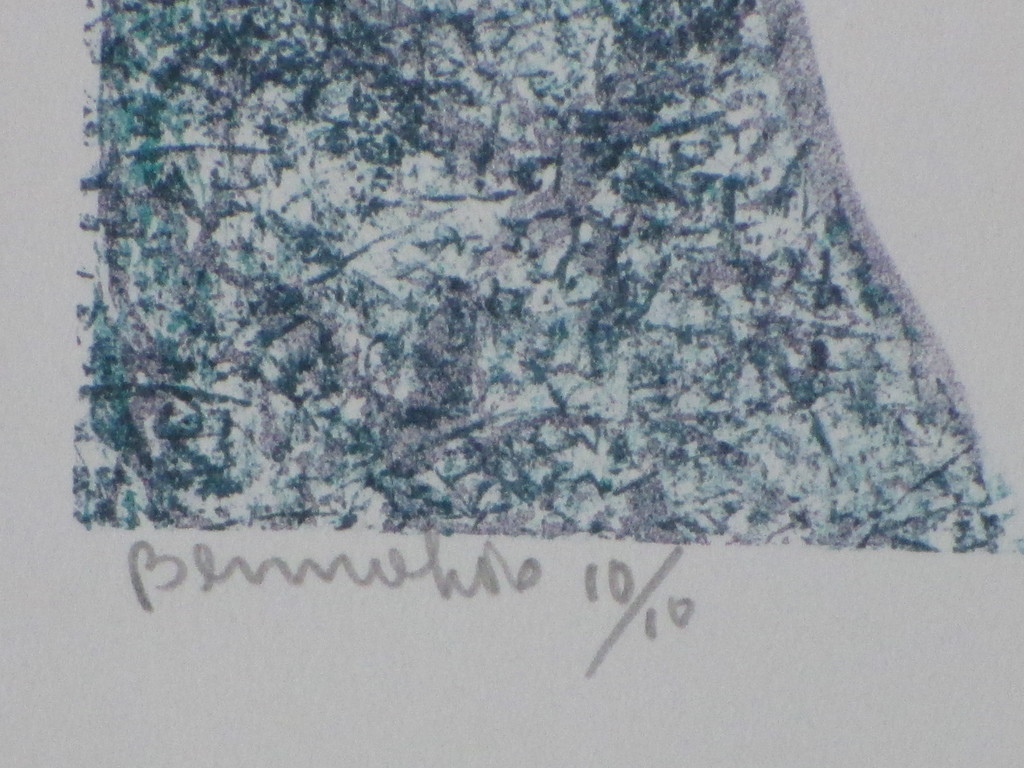 Benno Helders, Naakten in blauw, Kleurenlitho kopen? Bied vanaf 1!