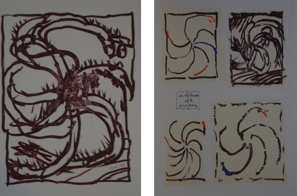 Pierre Alechinsky: 2 mooie litho's uit de DLM 247 kopen? Bied vanaf 1!