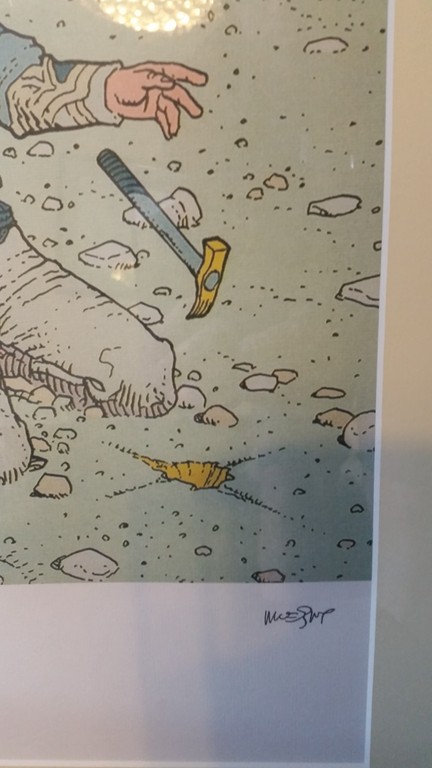 Jean GIRAUD MOEBIUS  zeefdruk  gesigneerd kopen? Bied vanaf 100!