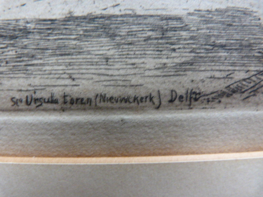 H.E. Roodenburg - St. Ursulatoren ( Nieuwe Kerk ),  Delft. kopen? Bied vanaf 1!
