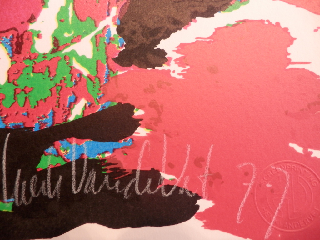 KAREL APPEL   Handgesigneerde Kleurenzeefdruk  HET GELE HOOFD uit 1977 kopen? Bied vanaf 295!