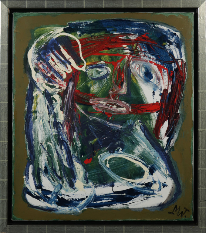 Martin van Wordragen: Olieverf op doek, Jungle meisje - Ingelijst kopen? Bied vanaf 750!