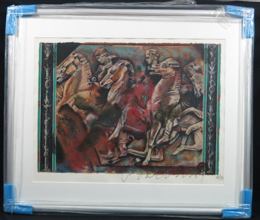 Gerti Bierenbroodspot: Zeefdruk, Zonder titel - ingelijst kopen? Bied vanaf 100!