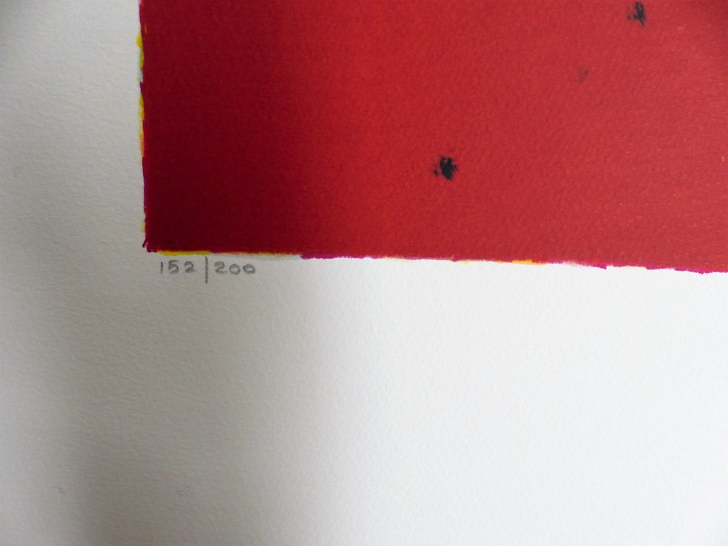 Mattie schilders,Gele rotsen als wolken om een bergtop,Handgesigneerd.. kopen? Bied vanaf 40!