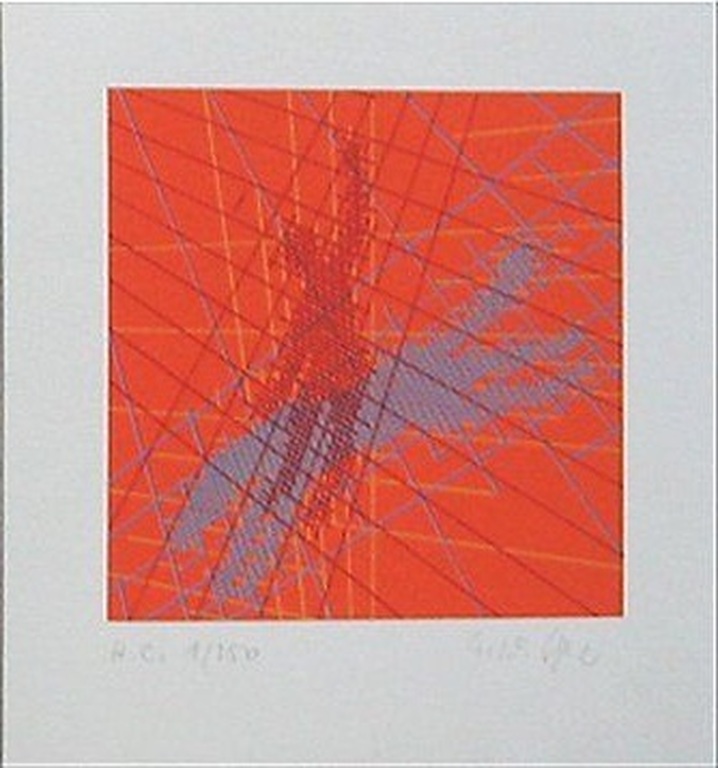 W.F. Wagner: Lithografie, Konstruktiv life III kopen? Bied vanaf 9!