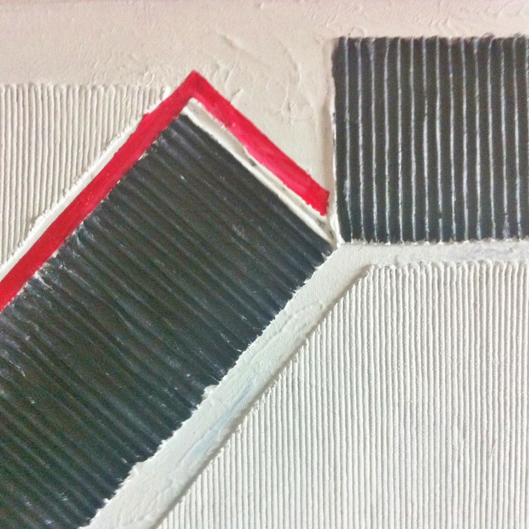 John Foppen - "One way".......Mixed media + olieverf op 3D canvas - gesigneerd. kopen? Bied vanaf 1!