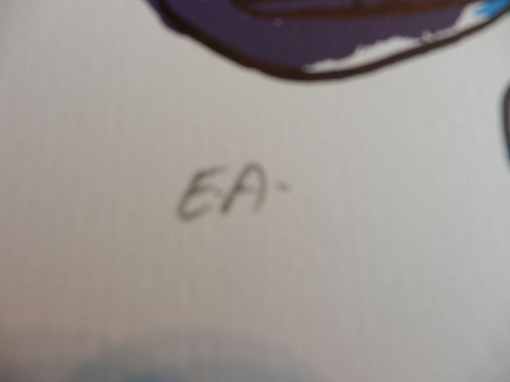 HERMAN BROOD, Gelimiteerde en HANDGESIGNEERDE Zeefdruk  BIGGLES kopen? Bied vanaf 75!