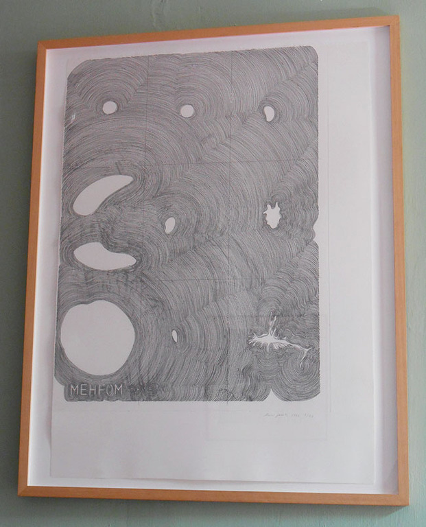 Henri Jacobs - grote ets, Mehfom facade - 1992 verkocht voor € 160!