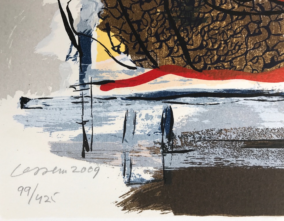 Henk Van Vessem - Zeefdruk - Gesigneerd kopen? Bied vanaf 1!