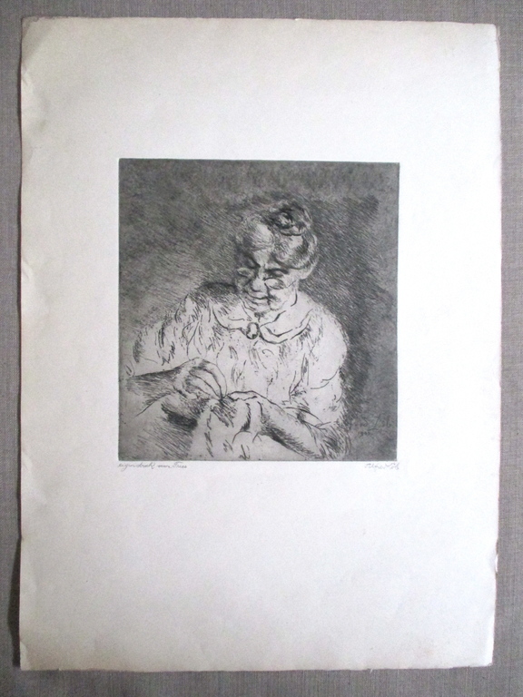 Alfred Lob, ets 1948 kopen? Bied vanaf 35!