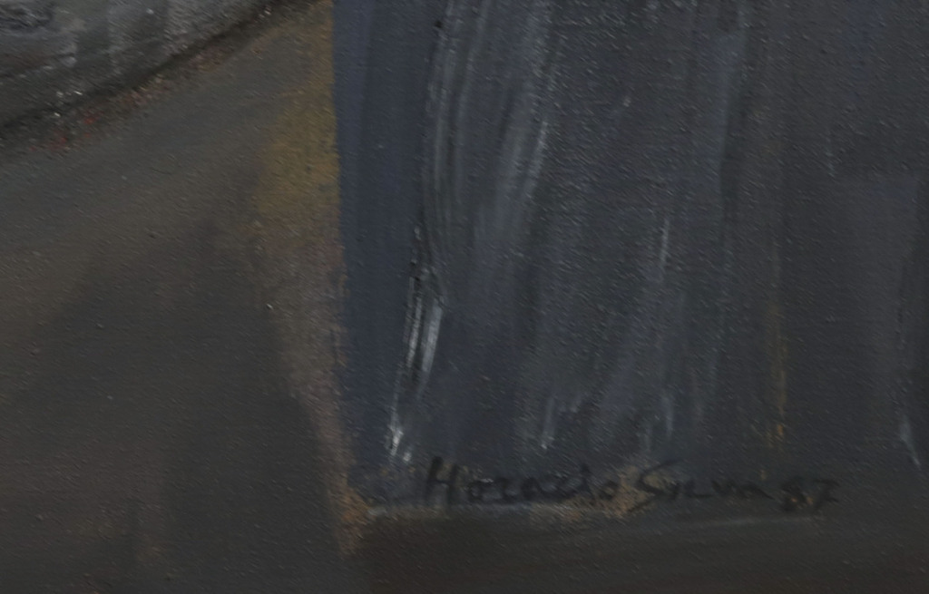 Horacio Silva: Acryl op doek, Cazador (Zeer groot) kopen? Bied vanaf 200!