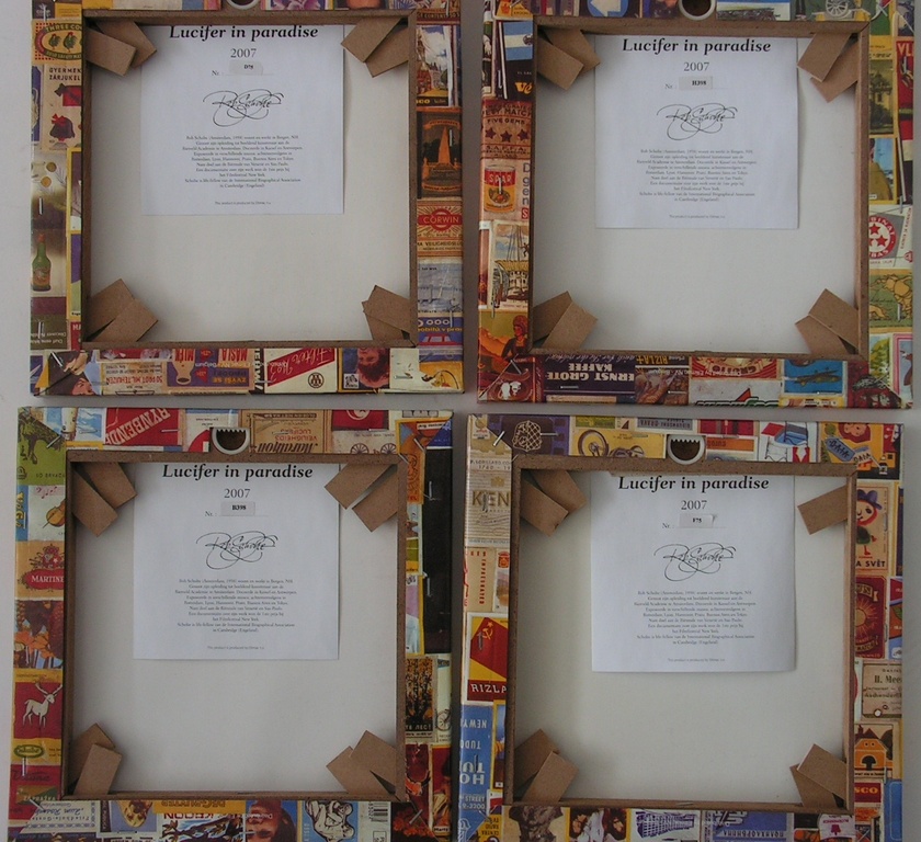 ROB SCHOLTE  -  Lucifer in paradise  -   4 werken kopen? Bied vanaf 60!