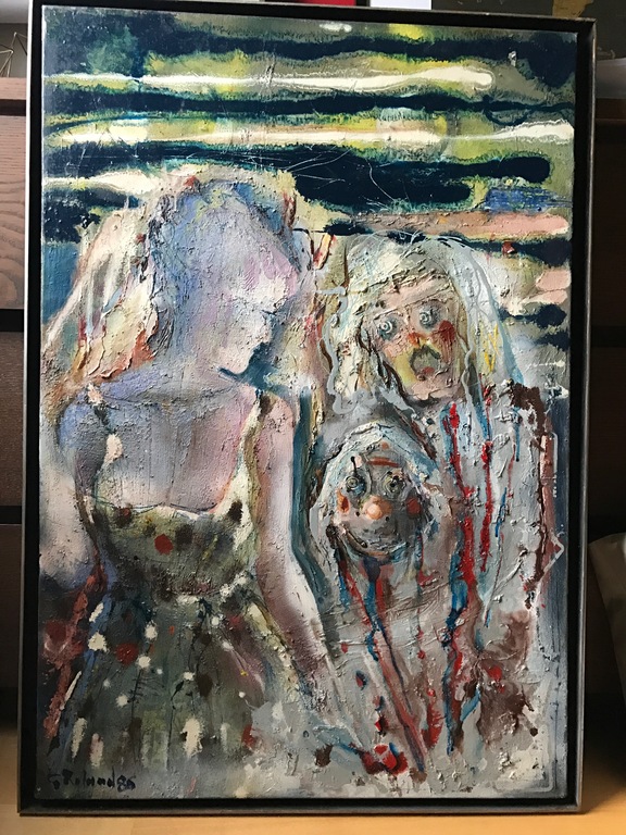 Georges Roland - Origineel werk - olieverf op doek verkocht voor € 735!