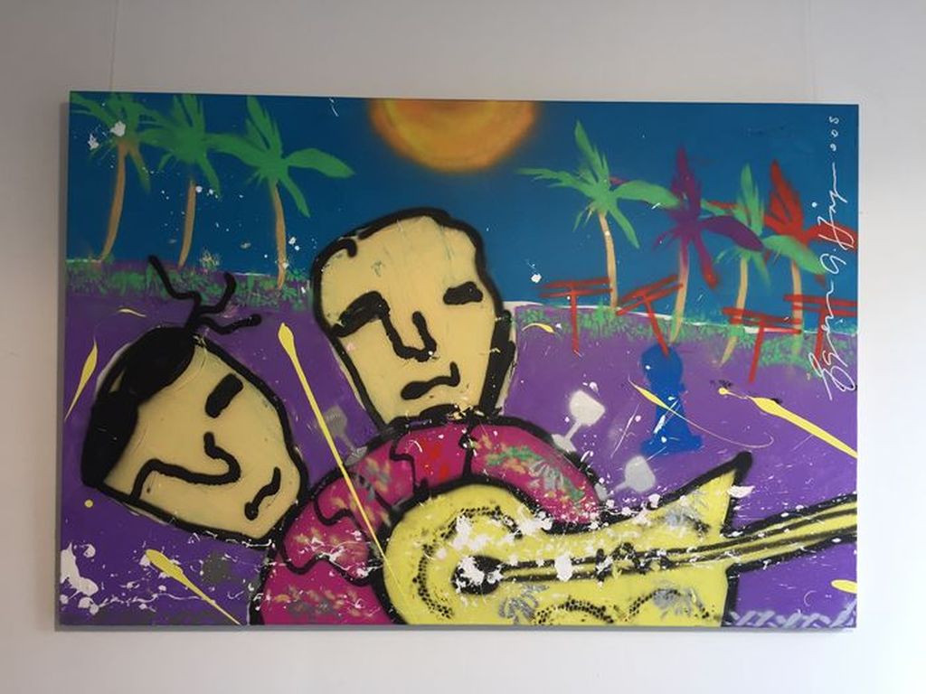 Greger Espen Hagen schilderij in Brood stijl 150 x 100 cm TOPWERK kopen? Bied vanaf 450!