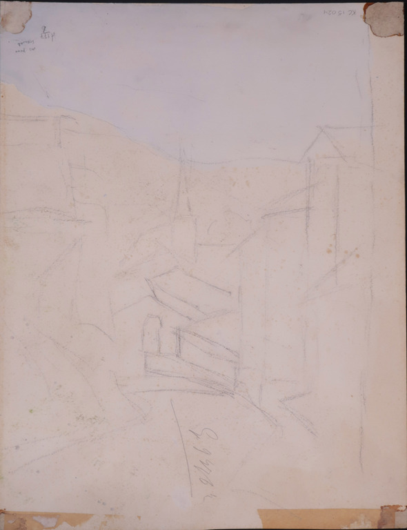 Christina van der Willigen: Aquarel op papier, Rue des Torgerons, Thiers kopen? Bied vanaf 35!