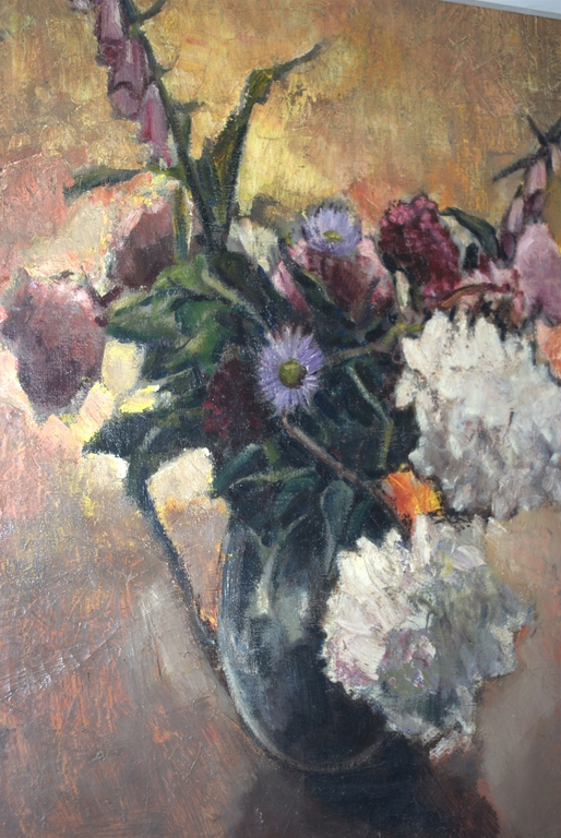 Vaas bloemen - olieverf op doek - gesigneerd kopen? Bied vanaf 65!