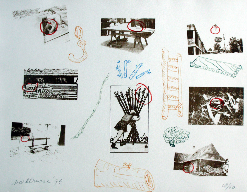 SUMMER SALE - Mark Brusse - Litho uit kleine oplage van 50, dit is exemplaar 18. kopen? Bied vanaf 25!