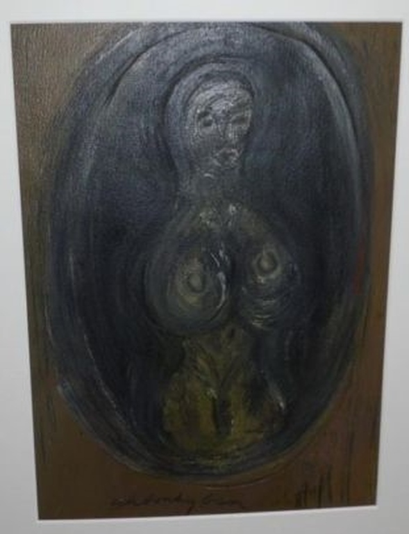 Anton Heyboer - Zwarte Madonna verkocht voor € 175!