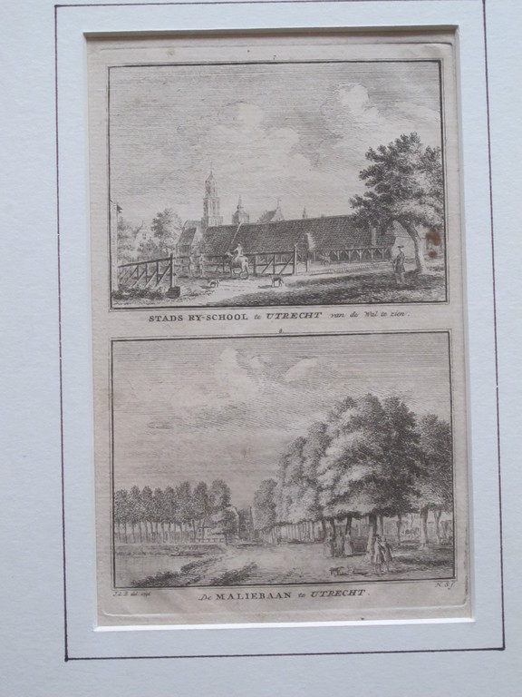 10 Utrechtse stadsgezichten (22 x 29 cm) kopen? Bied vanaf 75!