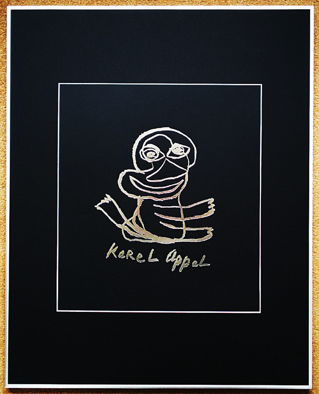 Karel Appel - Het gezicht van Appel, zeefdruk (mooi ingelijst) kopen? Bied vanaf 250!