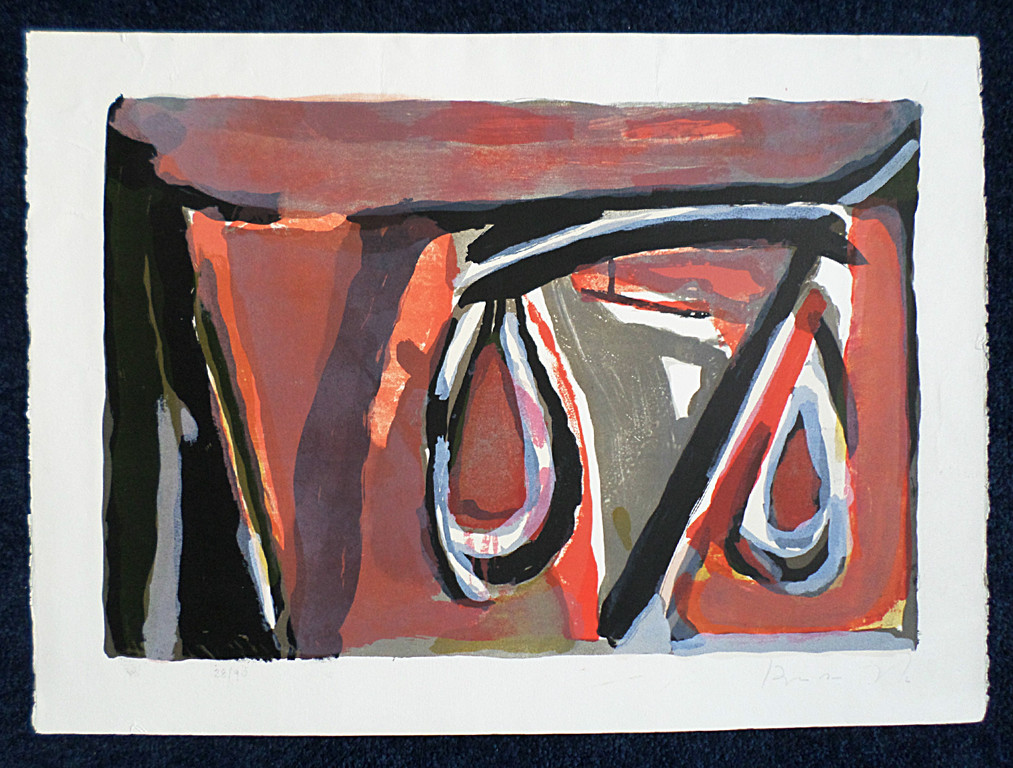 Bram van Velde - Equilibre, zevenkleuren litho kopen? Bied vanaf 300!