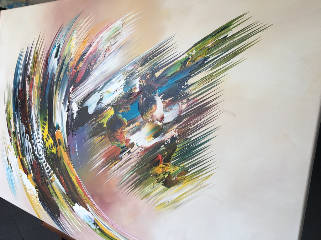 Gena - Abstract “ Serenity “  kopen? Bied vanaf 250!