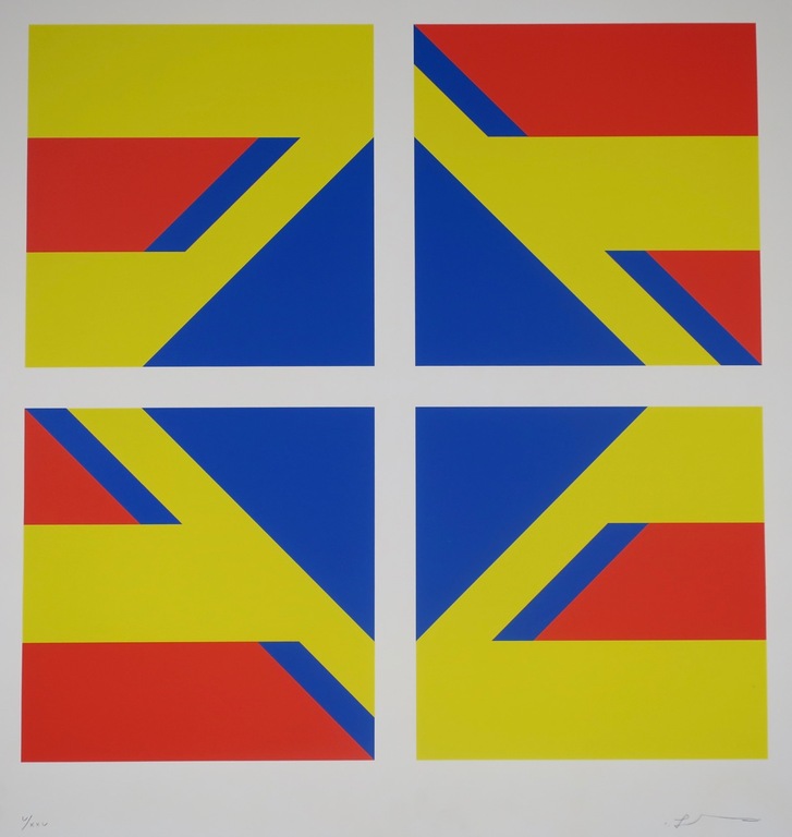 Cyril Lixenberg: Zeefdruk, Z.T. IV verkocht voor € 80!