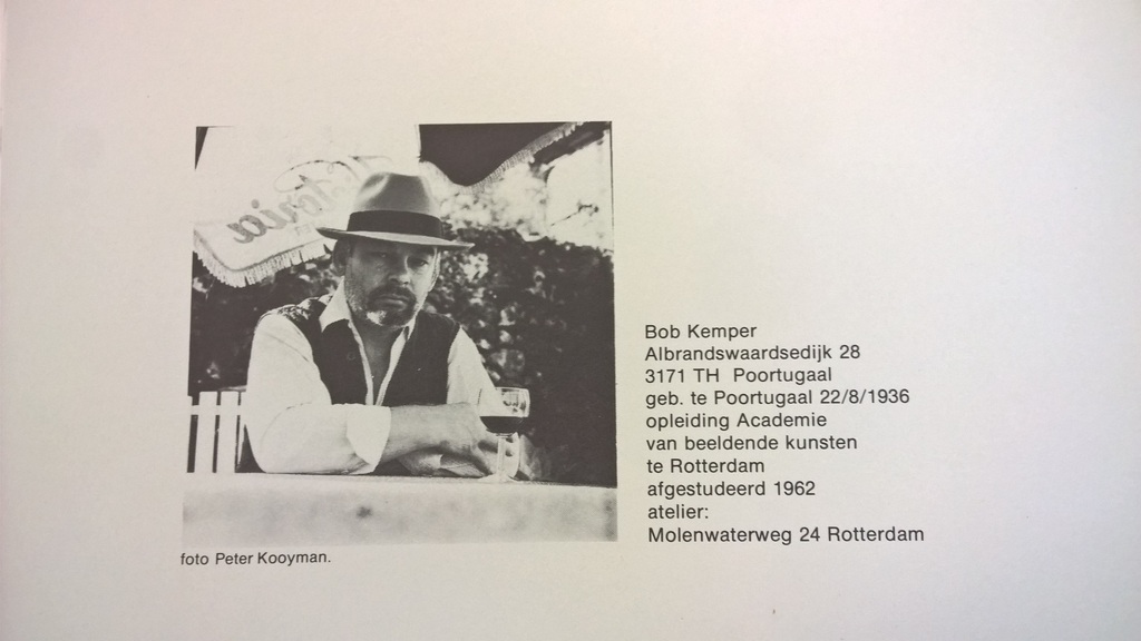 Bob Kemper: zeefdruk,  kopen? Bied vanaf 50!