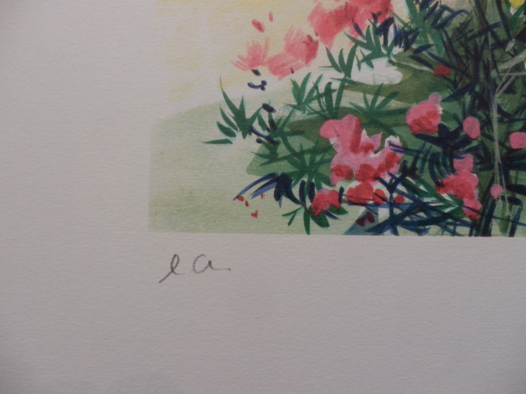 ELLA FORT XL  Zeefdruk   VILLAGE PROVENCE  Handgesigneerd kopen? Bied vanaf 1!