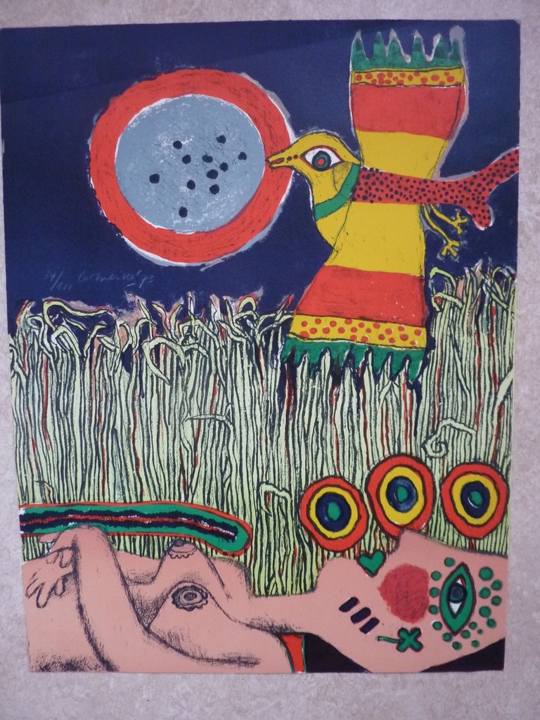 CORNEILLE litho "Herbes" 1972 kopen? Bied vanaf 140!