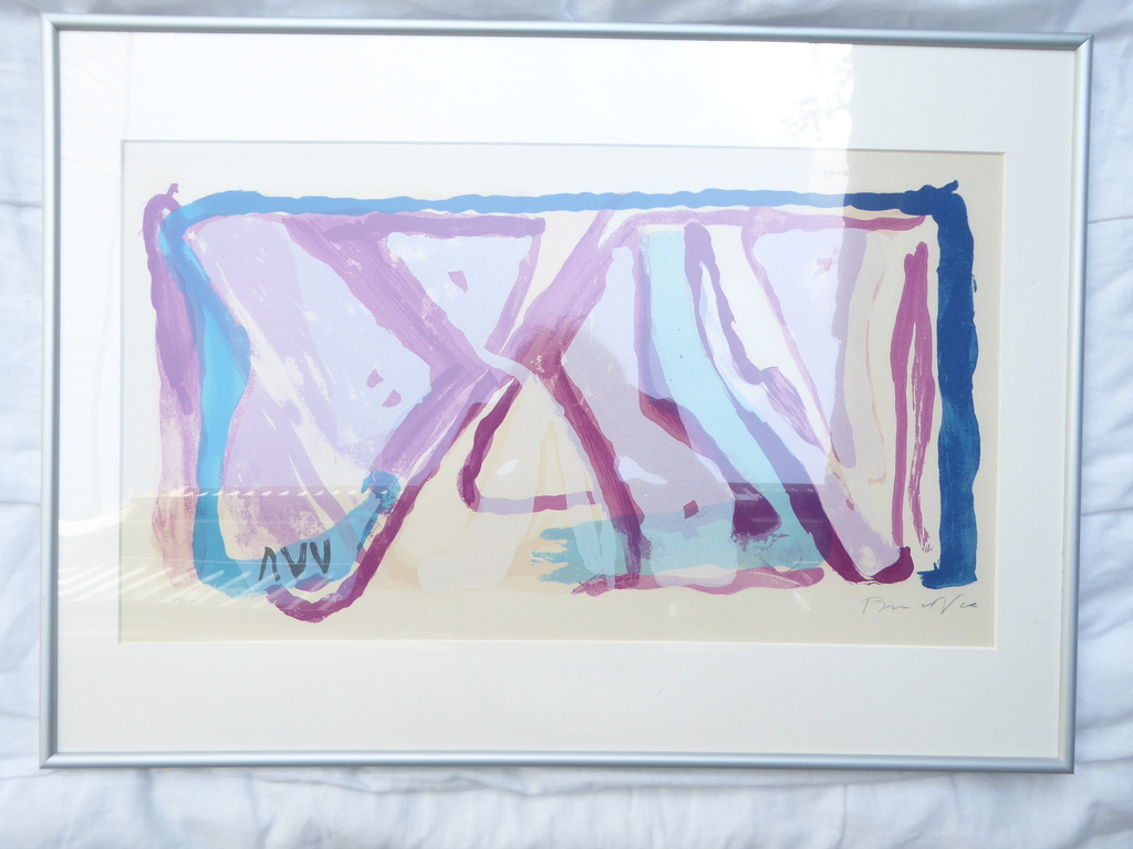 5 kleuren litho Bram van Velde. kopen? Bied vanaf 1!