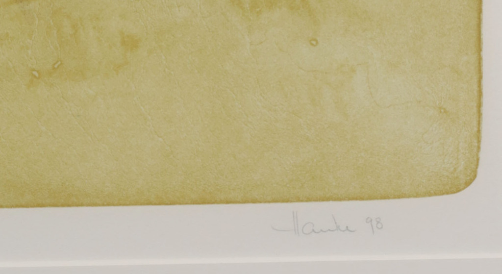 Ernst Hanke: Litho, Feuerlilie - Ingelijst kopen? Bied vanaf 35!