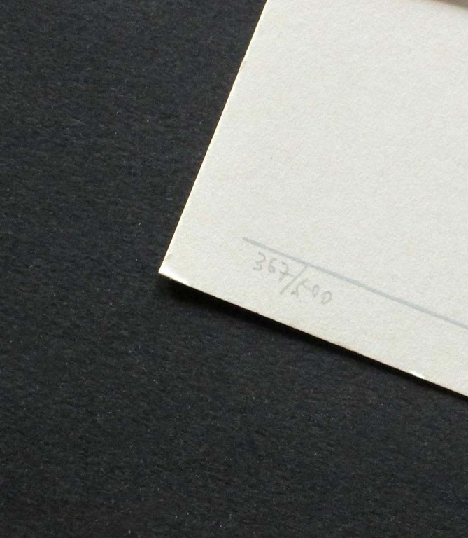 Erwin Bechtold - Komposition - lithografie 1975 - handgesigneerd en genummerd kopen? Bied vanaf 20!