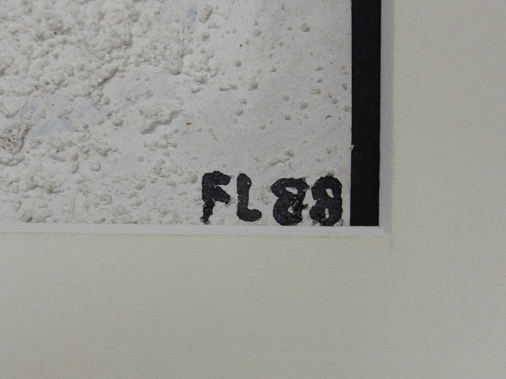 Frank Lodeizen (1931-2013) - Gouache en materie op papier - 1988 kopen? Bied vanaf 150!