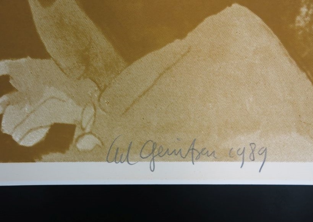 Ad Gerritsen: Zeefdruk, Artificiele Chaos (bruin) kopen? Bied vanaf 1!